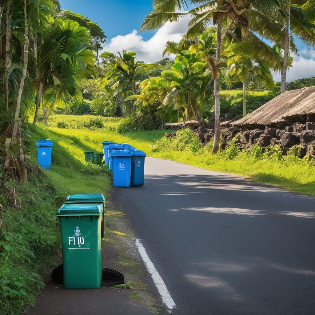 Fiji Community Clean-Up Sparks Recycling Push to End Roadside Dumping