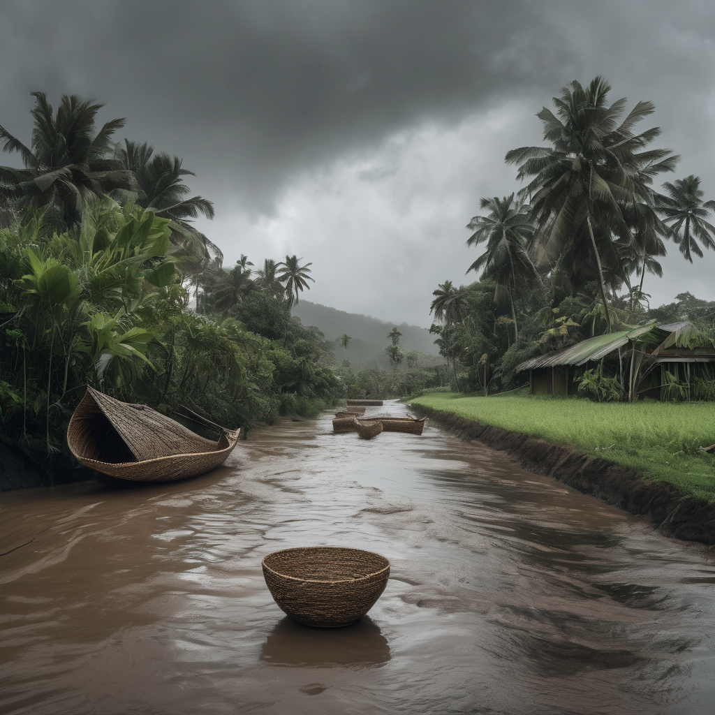 Fiji Flooding Hits Central Division as More Rain Looms