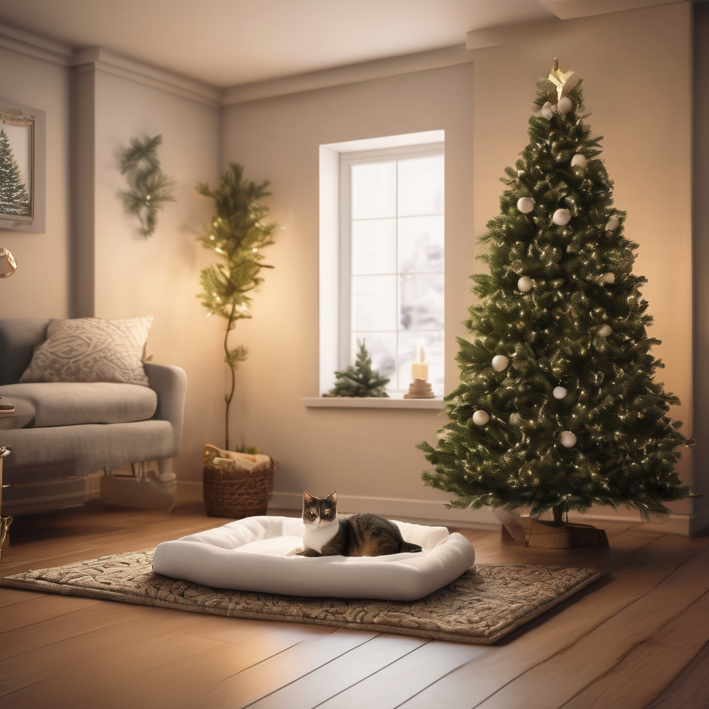 Holiday Safety for Cats: Create Calm Spaces and Mind the Mistletoe