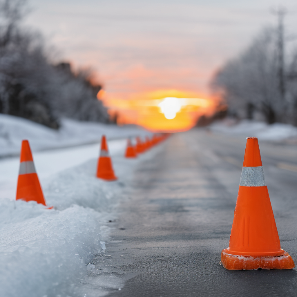 Winter Storm Returns to Southeast Michigan, Triggering Closures and Icy Roads