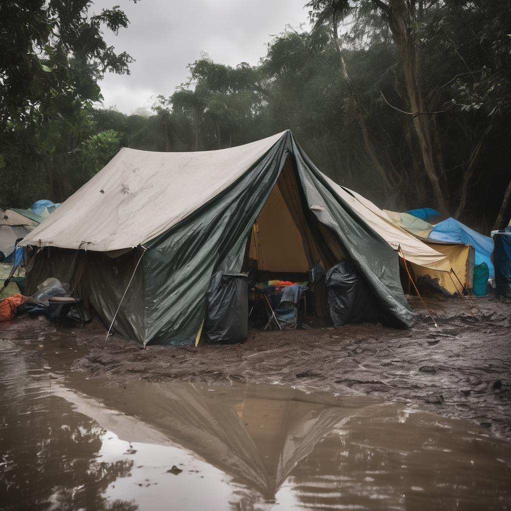 Gaza Floods Hit Displaced Camps as Shelter Shortages Worsen