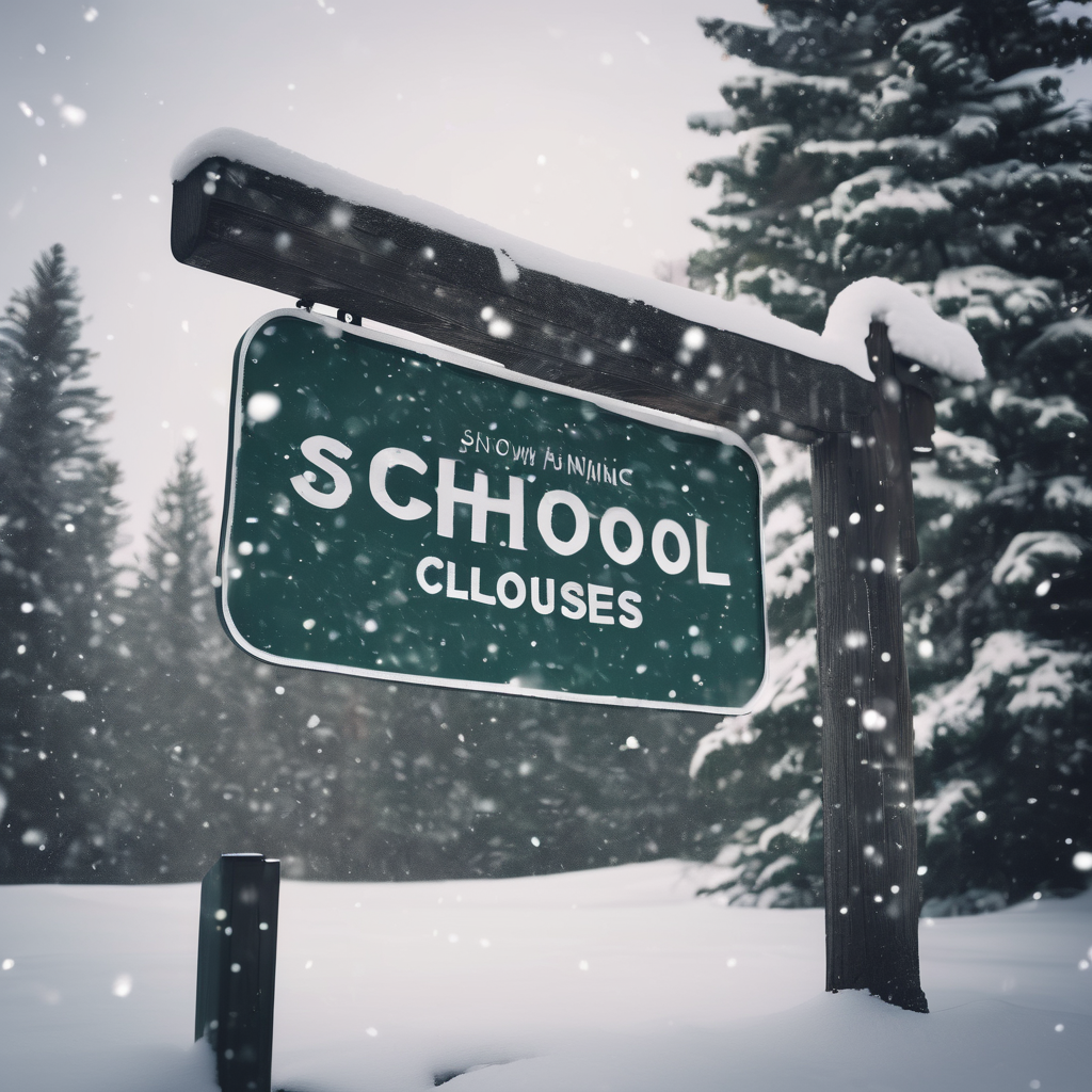 Snow, Wind Hit NC and VA as Schools Announce Thursday Closures and Delays