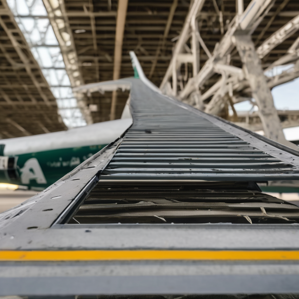 Frontier Airlines Flight Delayed After Unusual Air Bridge Mess Goes Viral