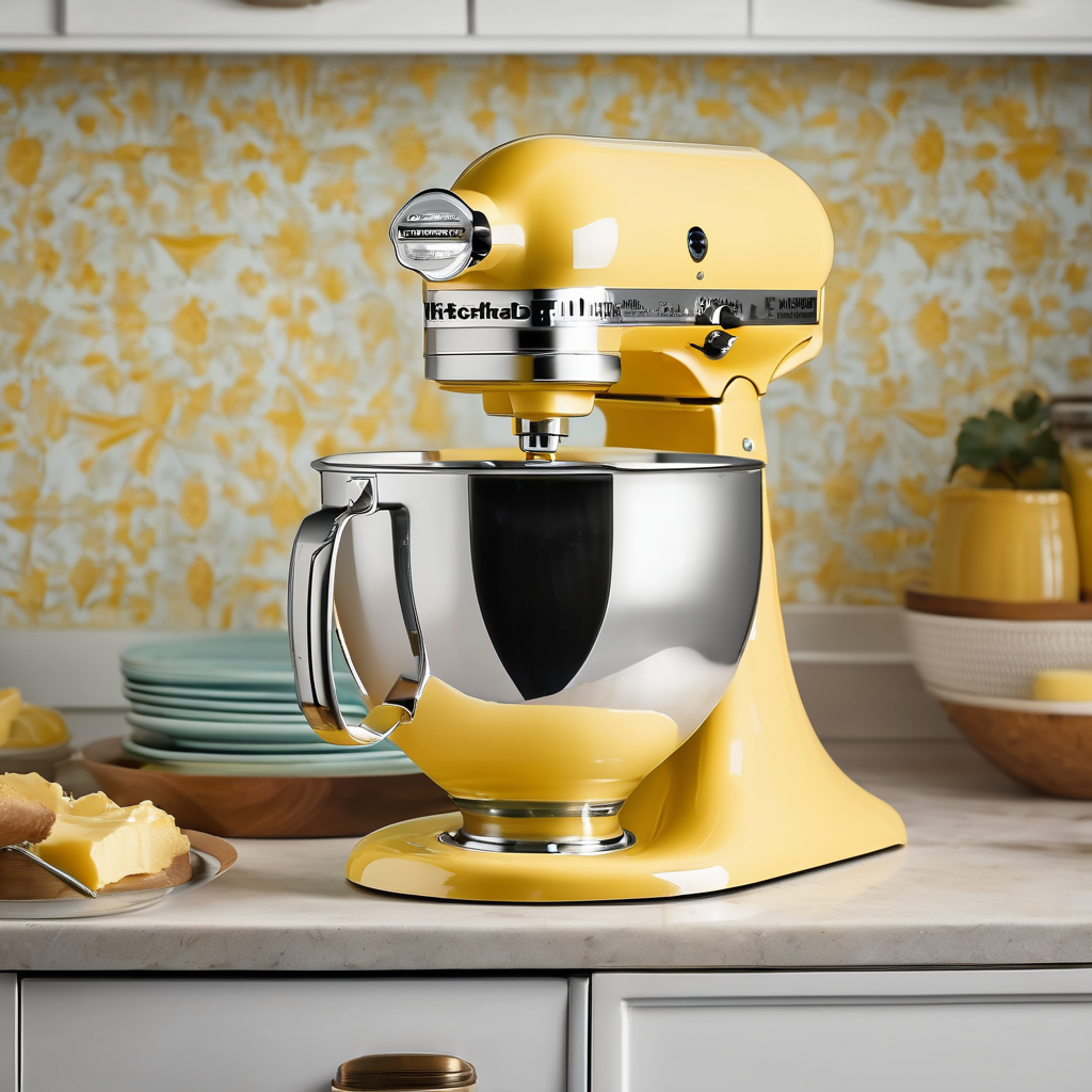 Jennifer Garner Teases Nostalgic 1970s Kitchen With a Butter-Yellow KitchenAid Twist