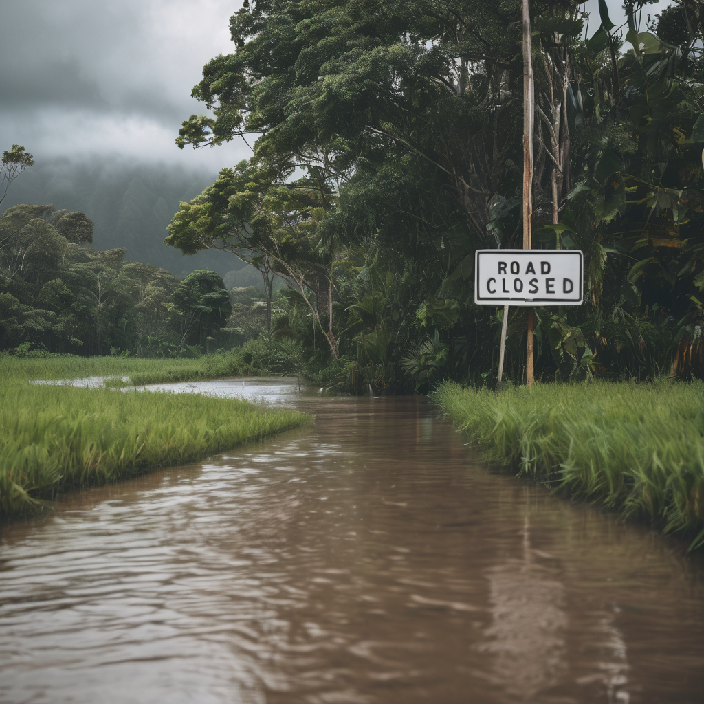 Fiji Floods Close Key Roads as Drivers Urged to Reroute