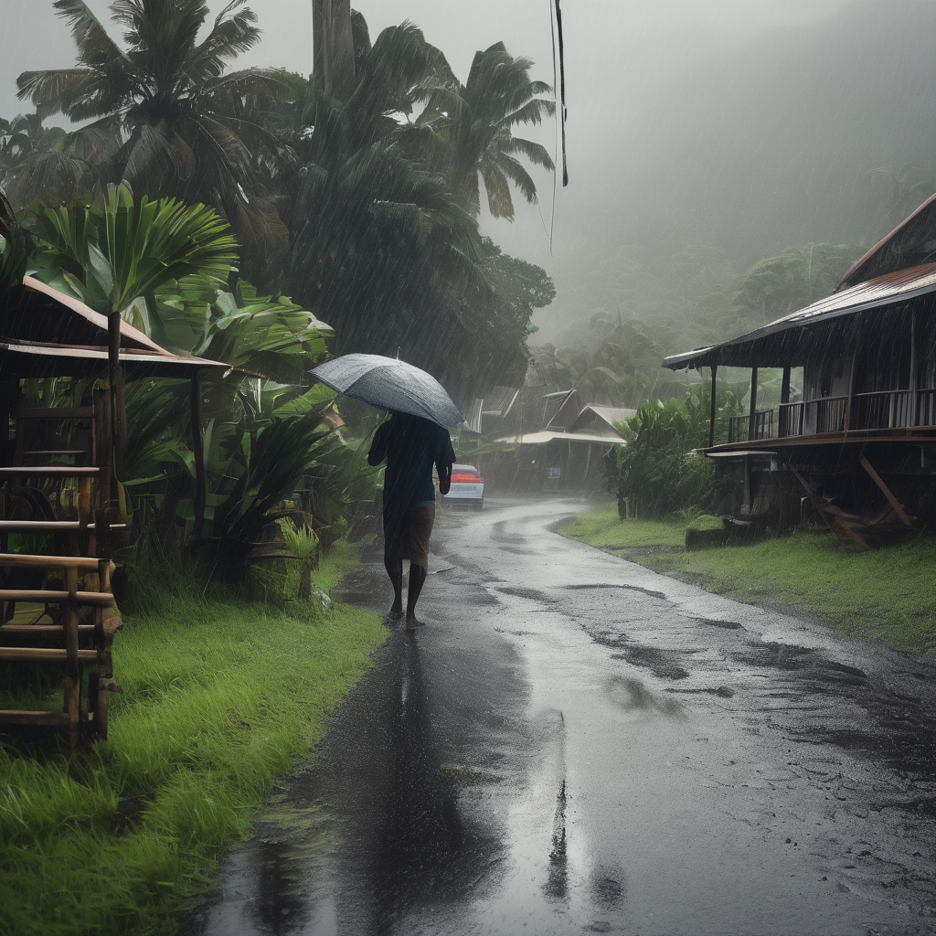 Fiji Braces for Rain as Tropical Depression TD03F Advances