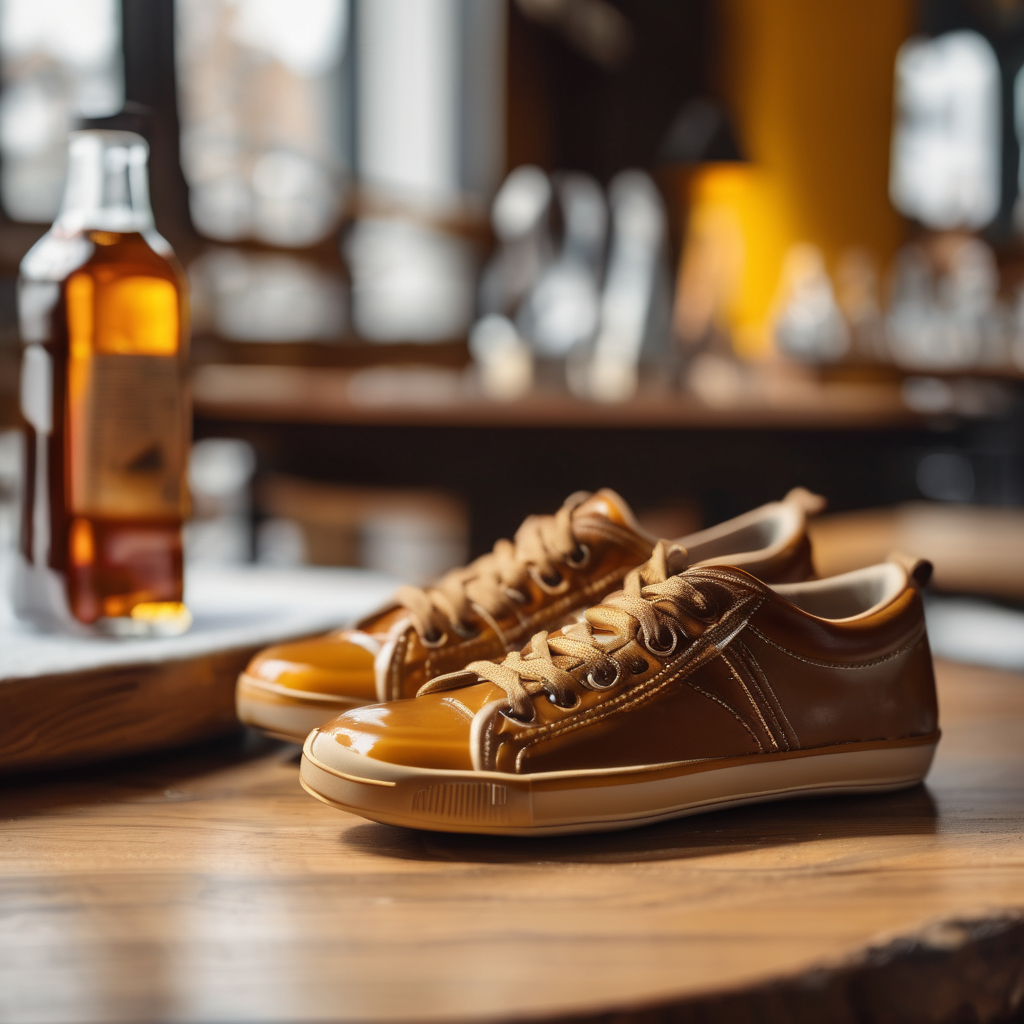 Denny's Unveils Syrup-Filled Sneakers for National Syrup Day