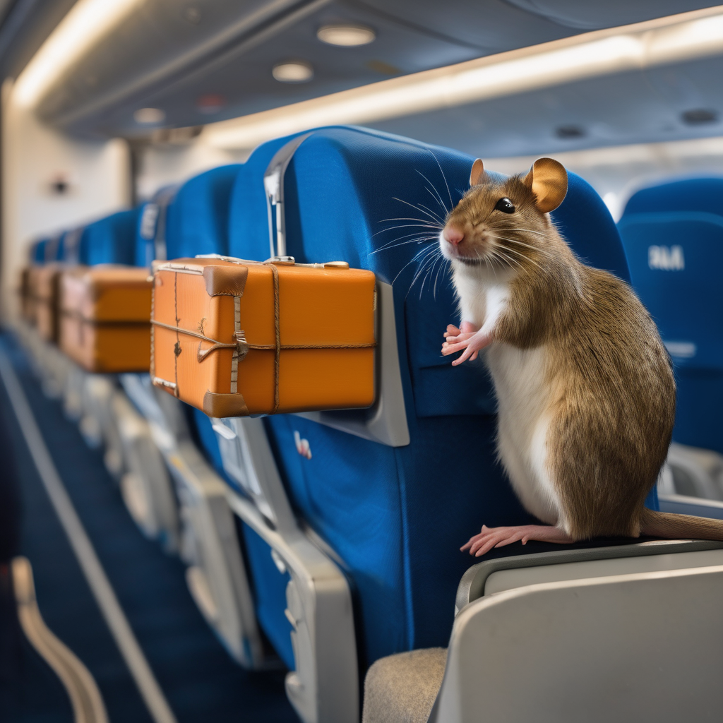 Rat on KLM Flight Triggers Disruption for 250 Passengers