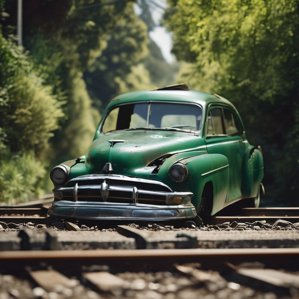 Car Lands on BART Tracks After I-580 Crash Near Castro Valley