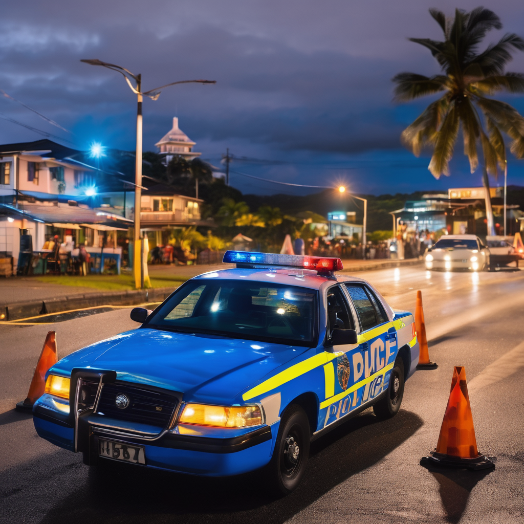 Fiji's festive-season drunk-driving crackdown nets 29 arrests, including a serving police officer
