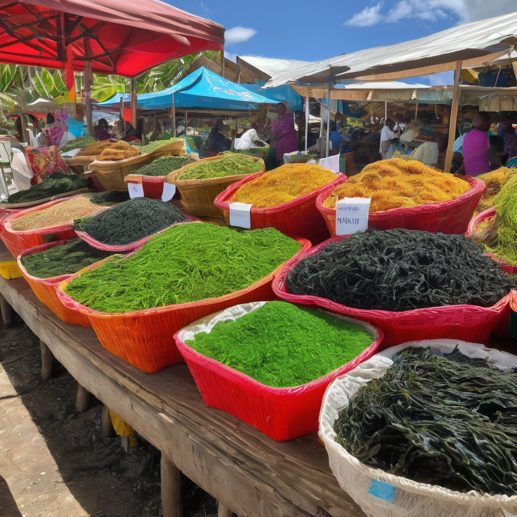 Fiji's Women Entrepreneurs Lead at Laqere Market, Turning Seaweed into Success
