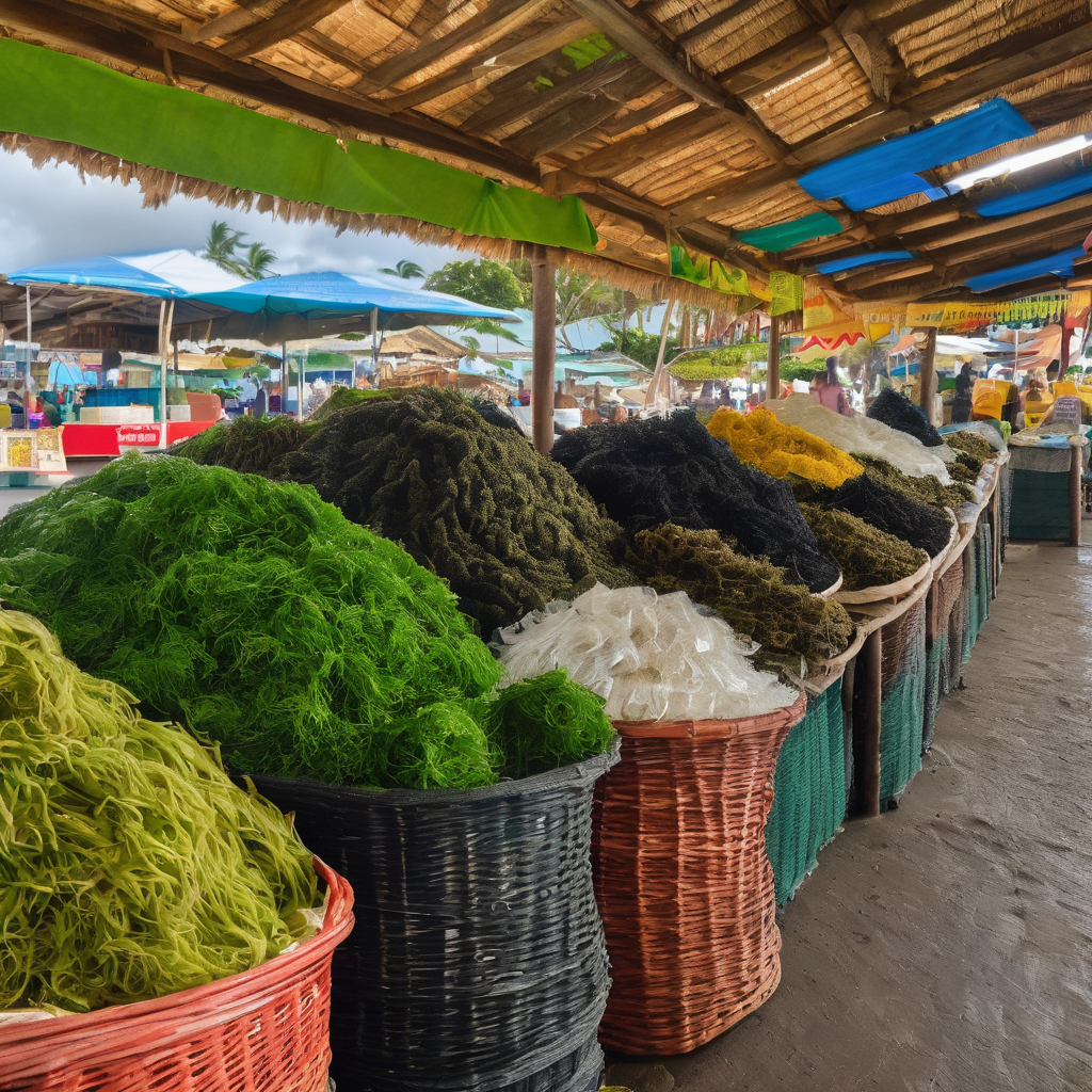 Fiji's Women Entrepreneurs Lead at Laqere Market, Turning Seaweed into Success