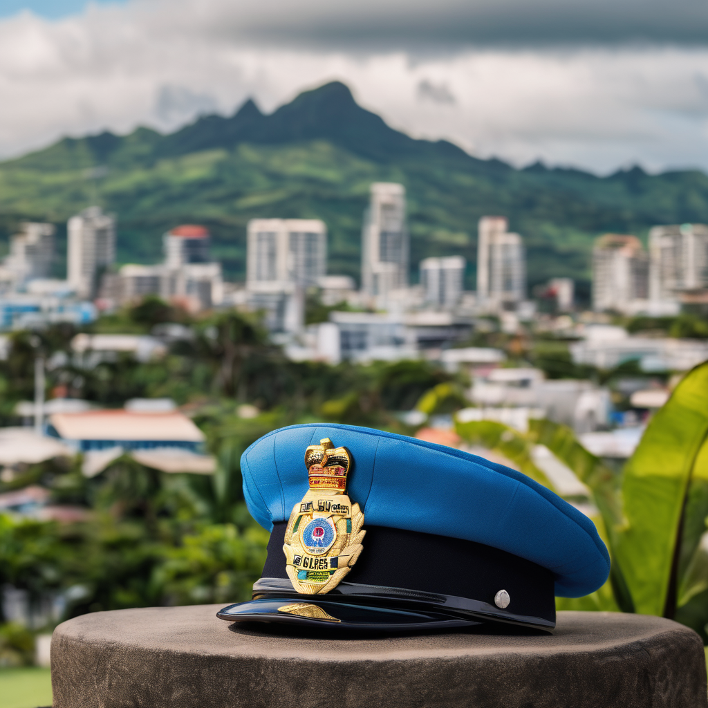 Mother of Two Graduates Into Fiji Police at Suva Passing-Out Parade
