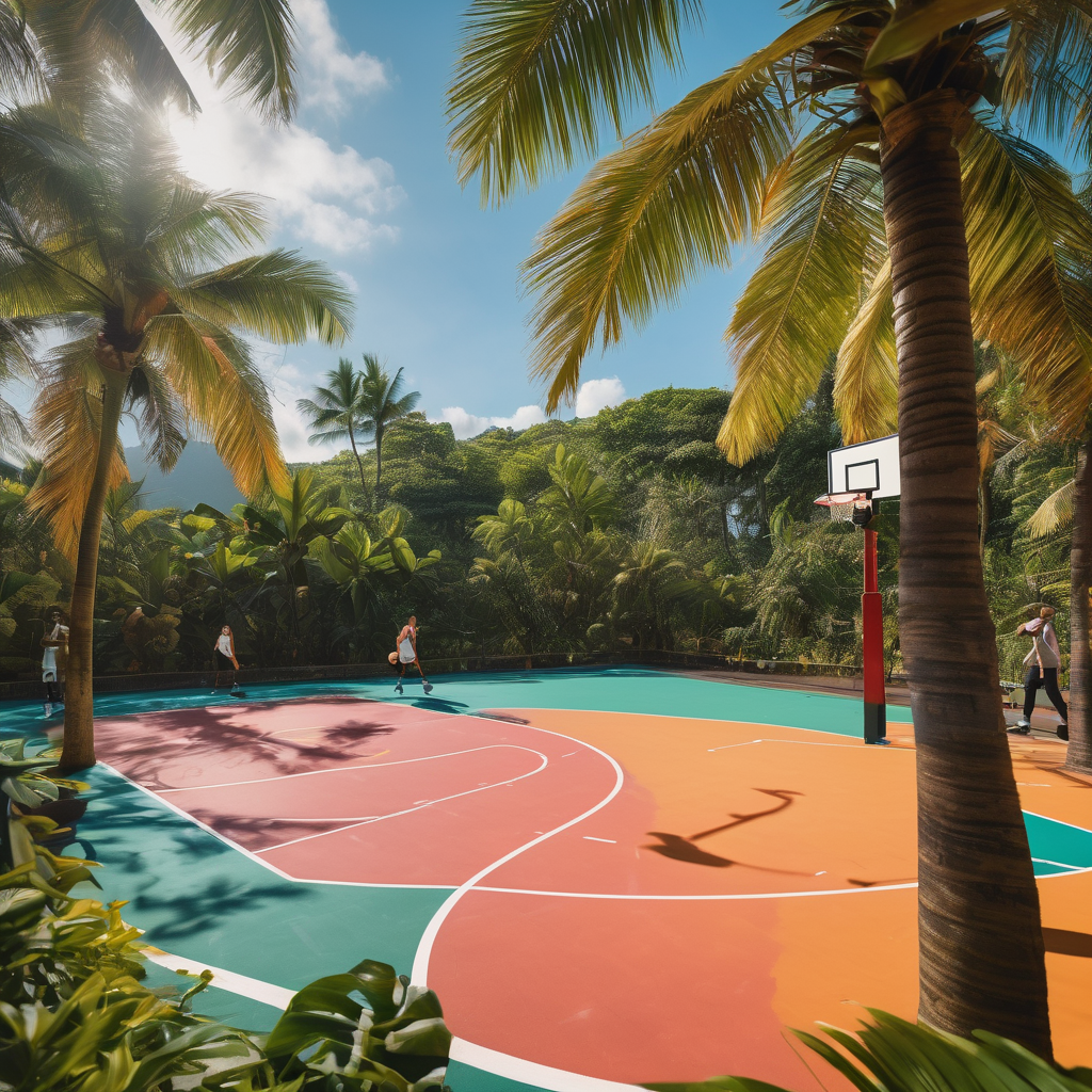 Fiji's Kaunikuila Basketball Club Shines in New Caledonia Tour