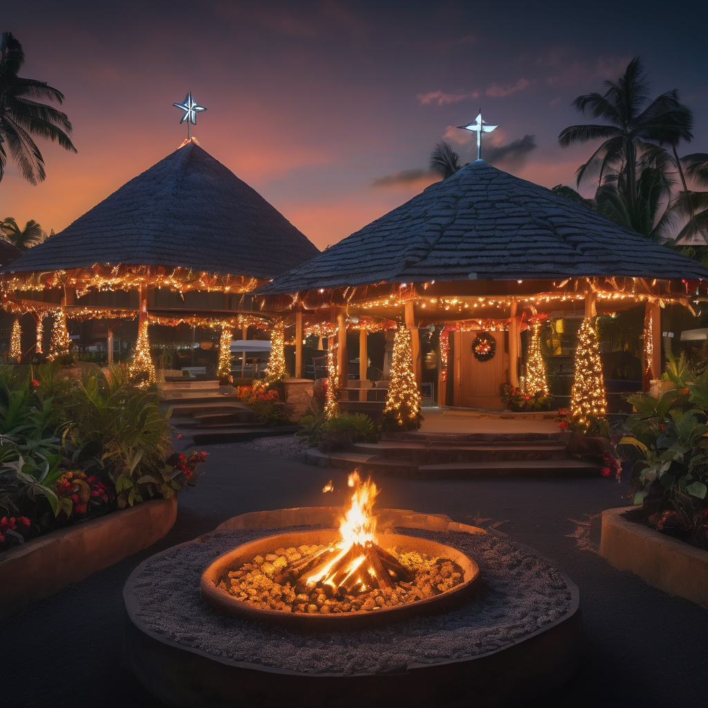 Christmas Lovo Feast Lights Up a Fiji Hospital