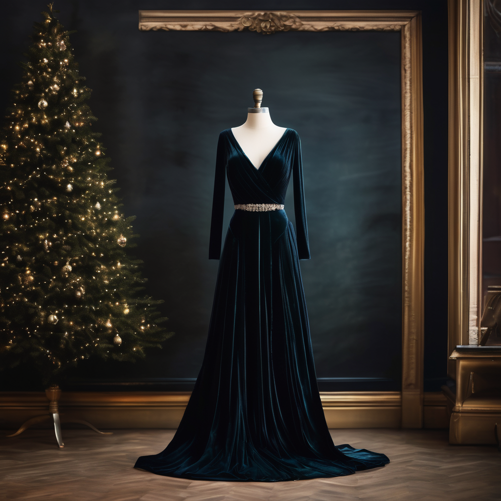 Kylie Jenner's Christmas Eve Gown Signals a Bold Dark-Feminine Style Reboot