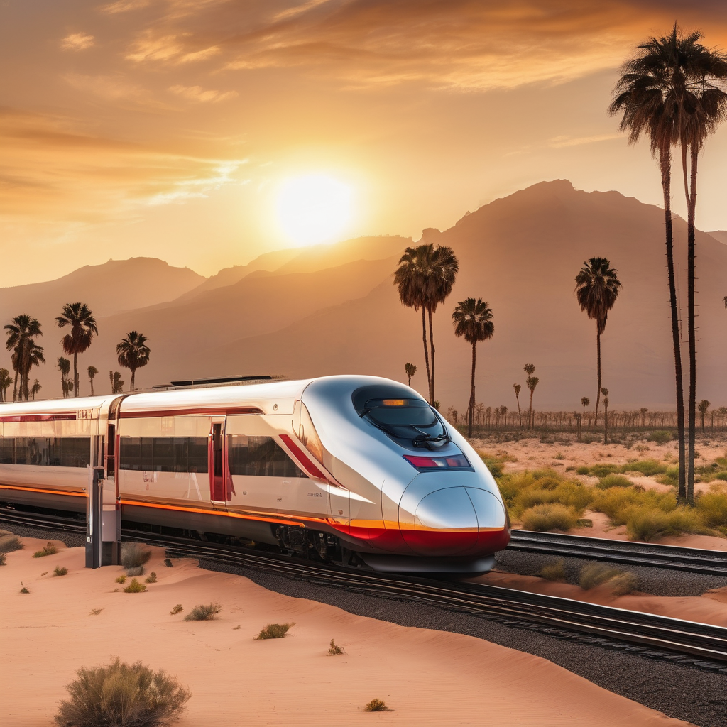 Egypt's Green Line: High-Speed Rail to Connect Red Sea and Mediterranean