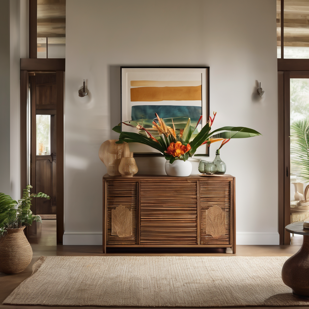 Sideboard and Color: The Simple Decor Trick That Warms Up a Dining Room