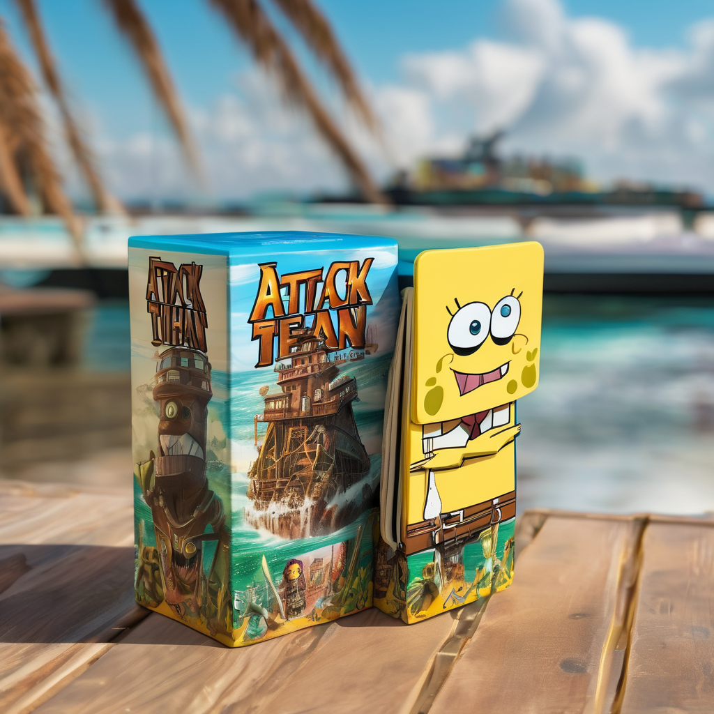 heo Group Unveils Attack on Titan Deck Boxes and SpongeBob Squaroes