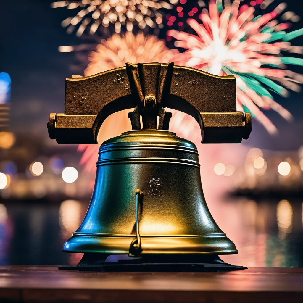 Philadelphia Welcomes 2026 with Liberty Bell Replica at Waterfront Fireworks