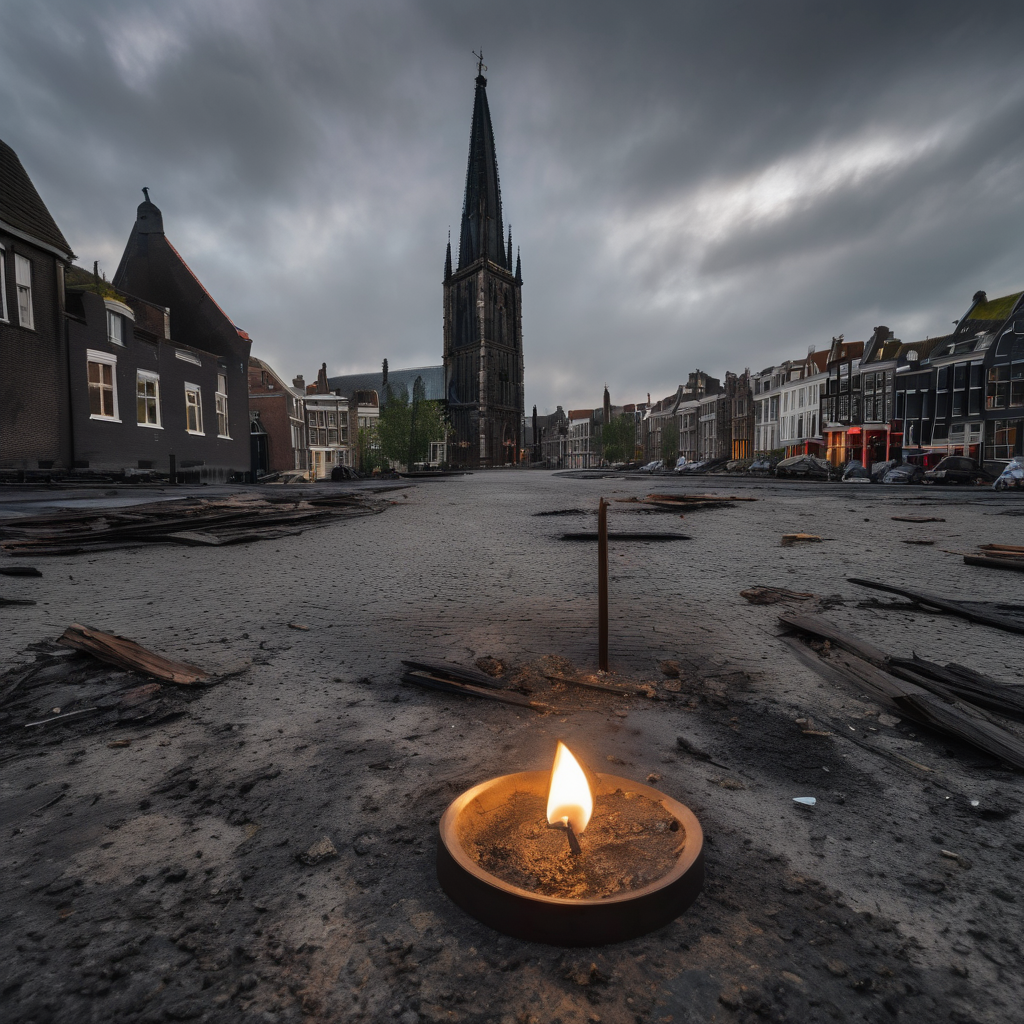 Amsterdam Fire Devastates Historic Vondelkerk as Spire Collapses