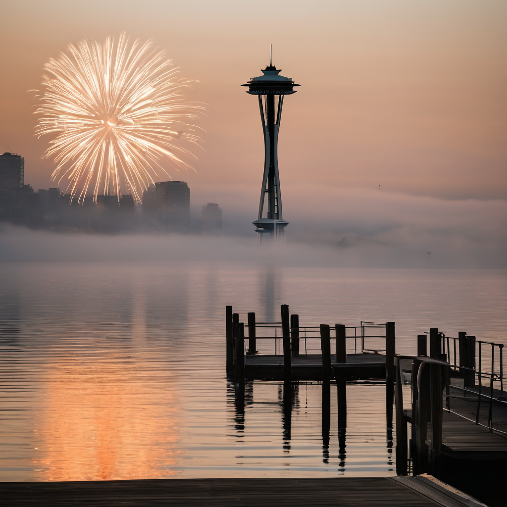 Fog Threatens New Year's Eve Fireworks in Seattle Area