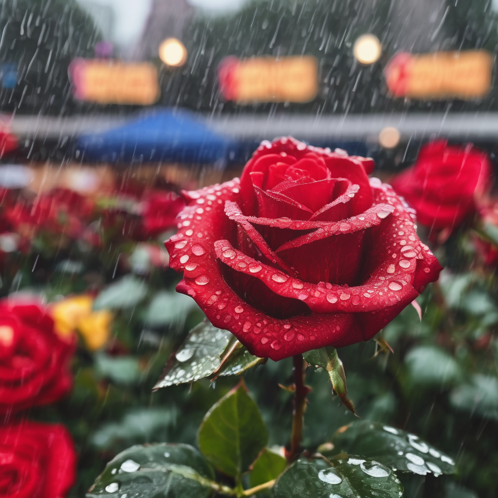 Rain Cannot Dampen the Rose Parade Spirit in Pasadena