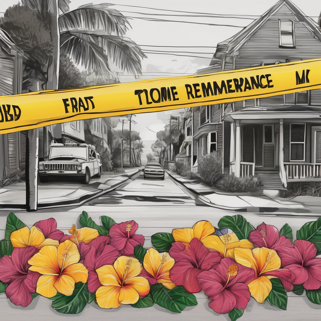 Floral Tribute Grows as Police Probe Tragic Columbus Double Homicide