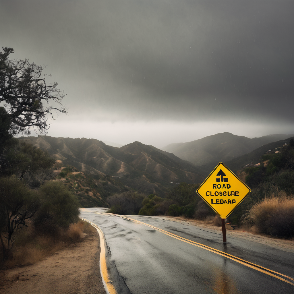 Storms Trigger Topanga Canyon SR-27 Closure; Drivers Warned of Delays