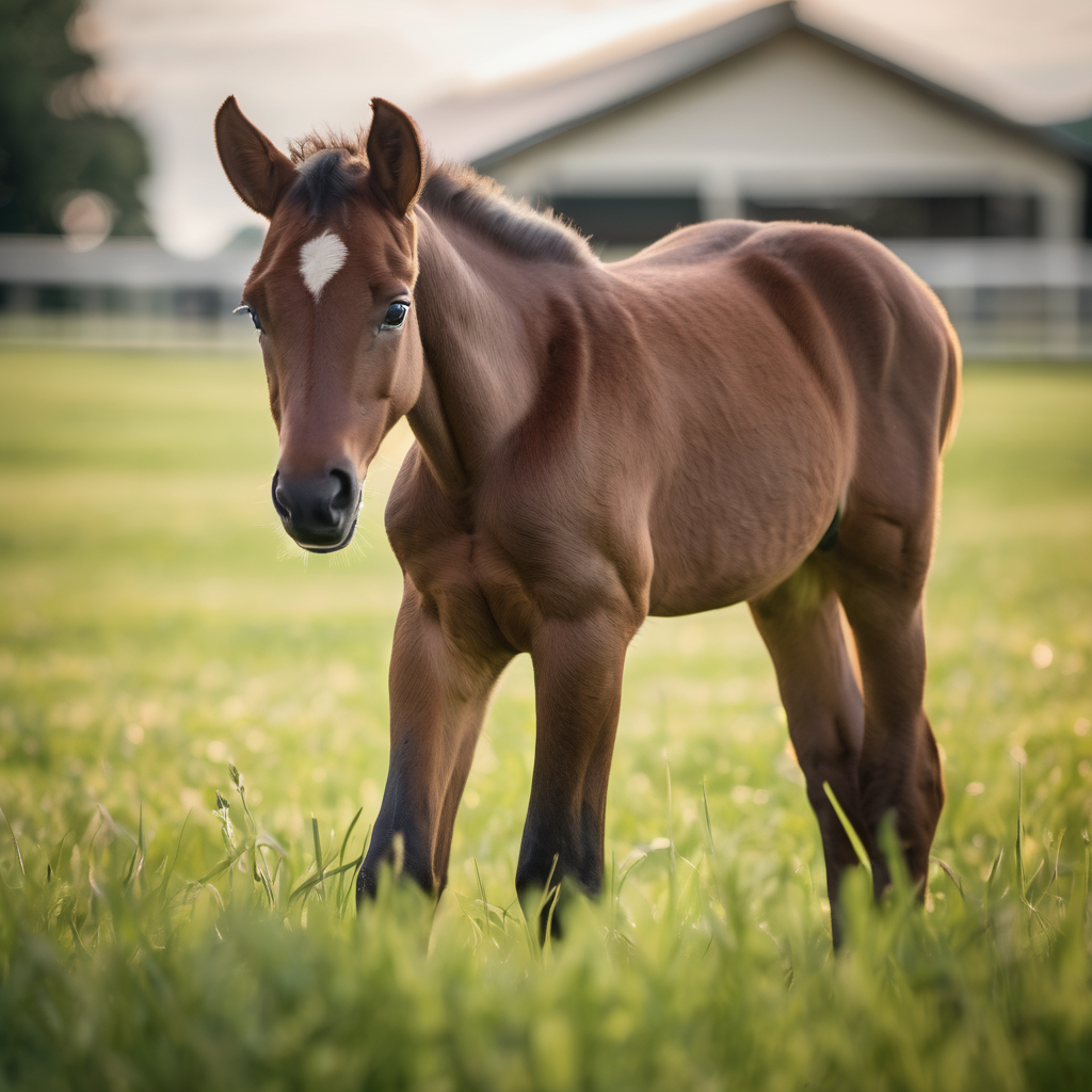 Muth's First Foal Filly Debuts at Gainesway, Sparks Pedigree Buzz