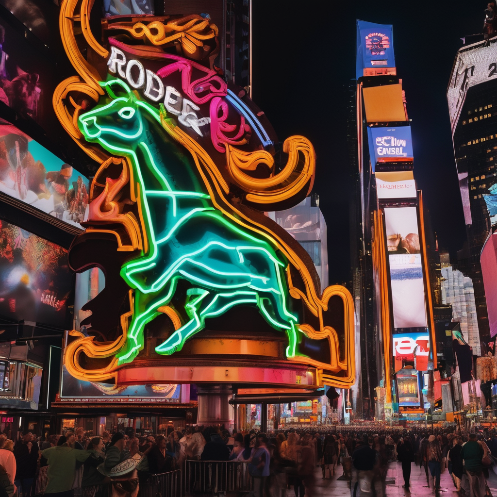 Times Square Lights Up as RodeoHouston Teases 2026 Lineup