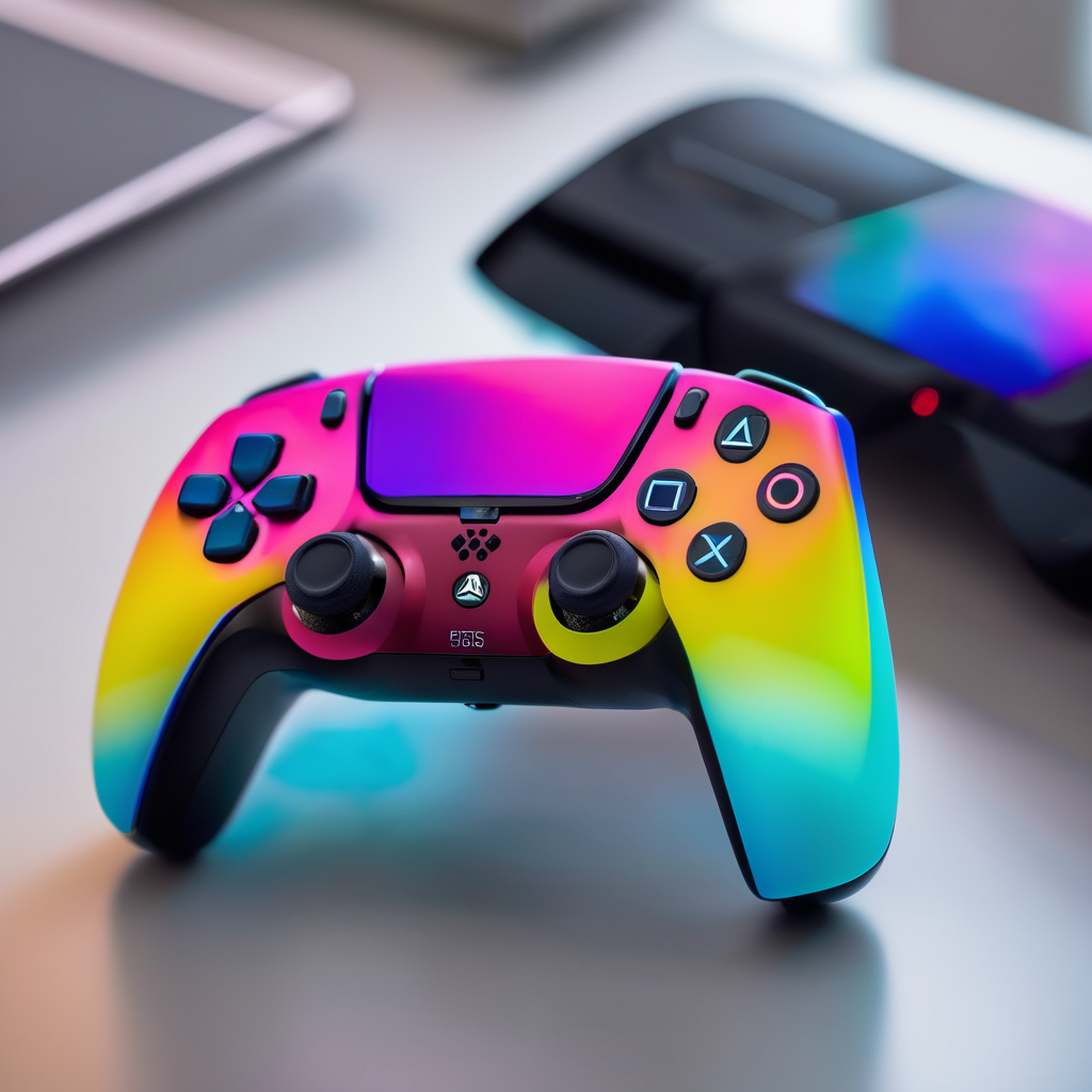 Sony Hyperpop Collection: Neon-Gradient DualSense Controllers and PS5 Covers