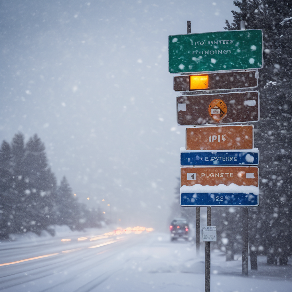 Colorado Snowstorm Triggers Front Range Travel Warnings on I-25 and I-70