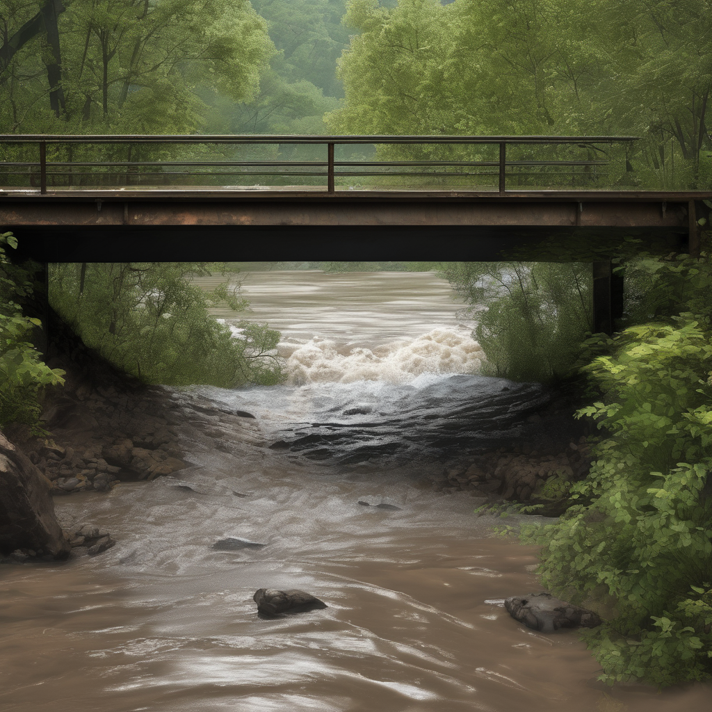 Bridge Submerged as Qauia Village Floods, Lami Impassable