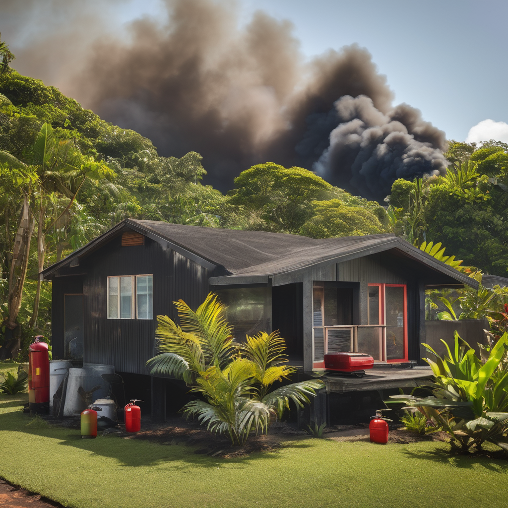 Seaqaqa Home Blaze Sparks Fire Safety Alert in Northern Fiji