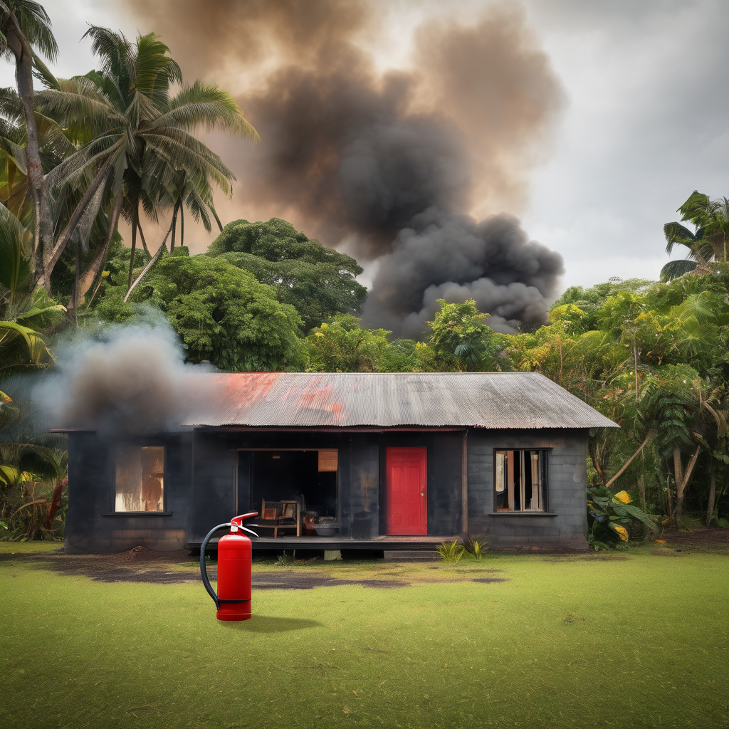 Seaqaqa Home Blaze Sparks Fire Safety Alert in Northern Fiji