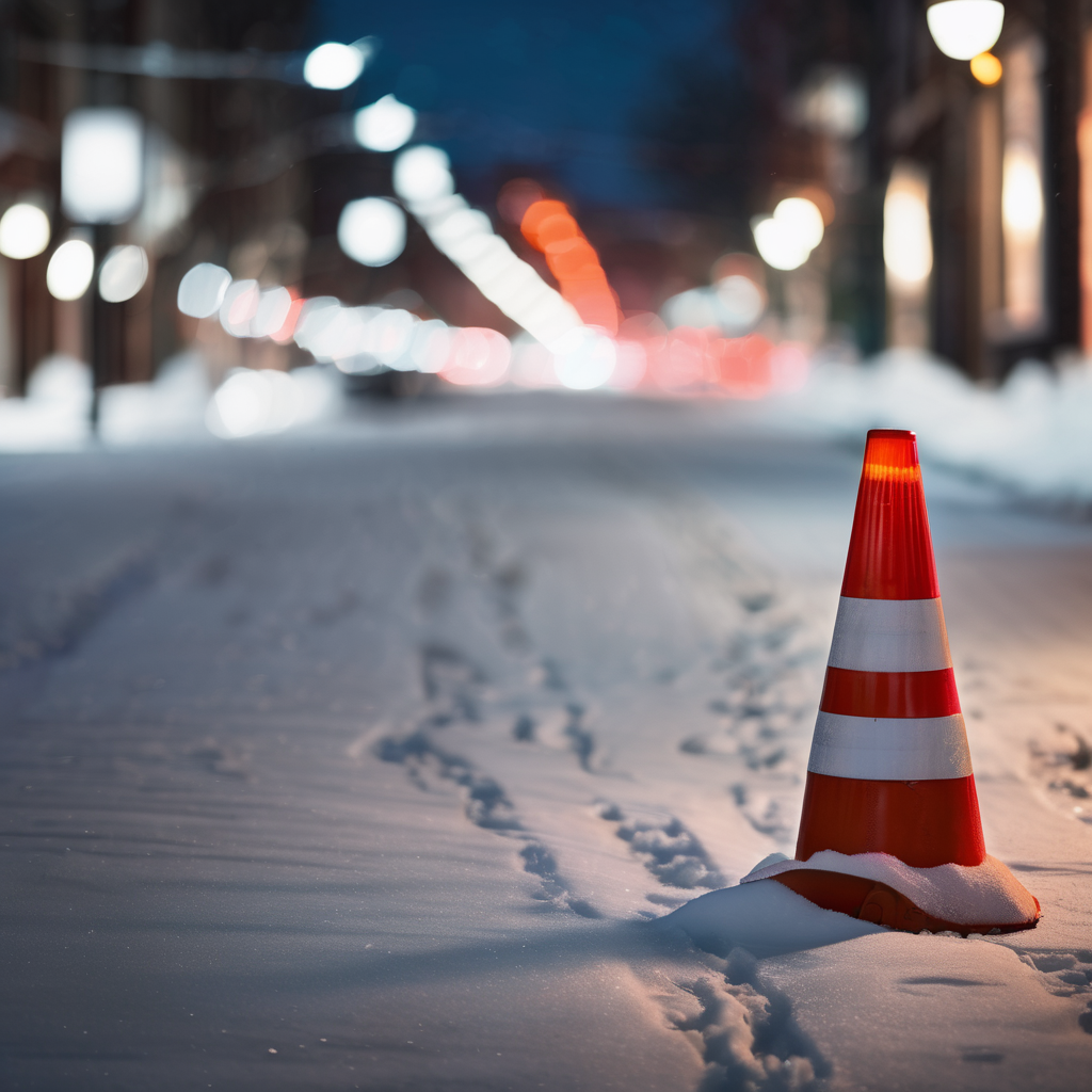 Arlington Kicks Off Winter Street Safety Campaign