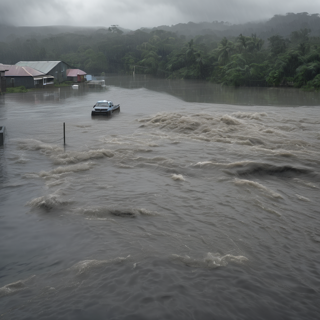 Fiji on Alert: Flash Flood Warning Amid Heavy Rain