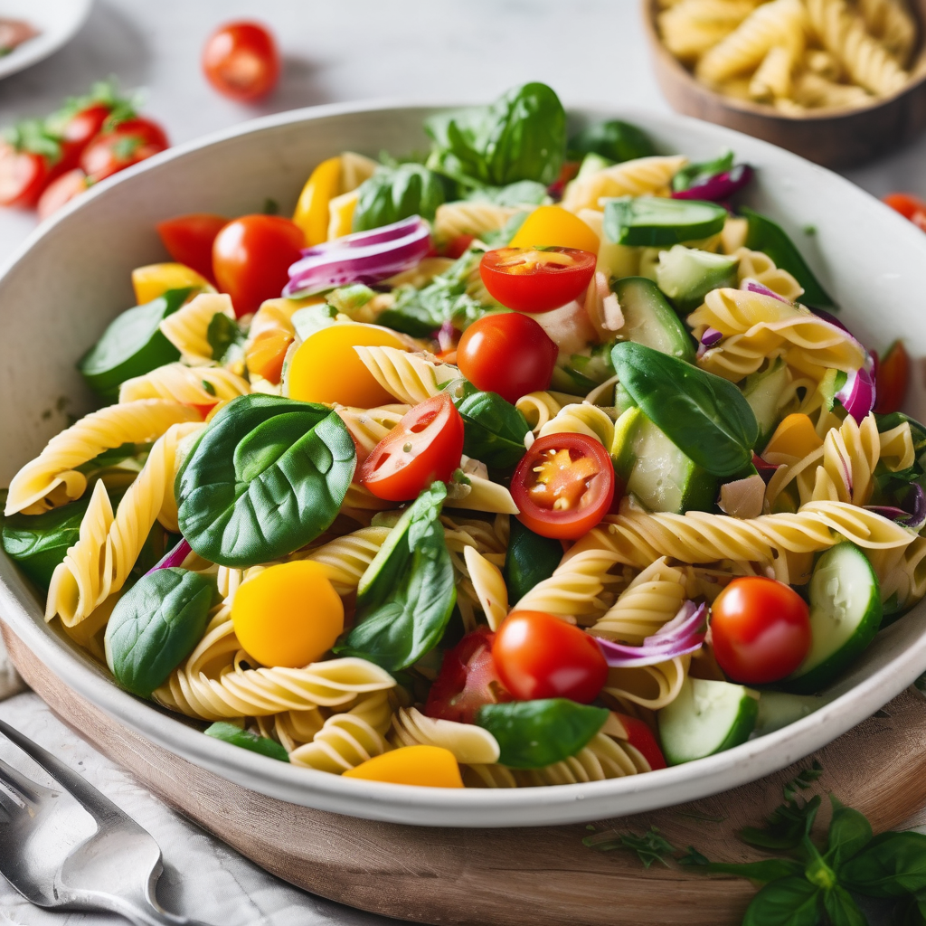 Kickstart 2026 with This Easy Plant-Based Pasta Salad