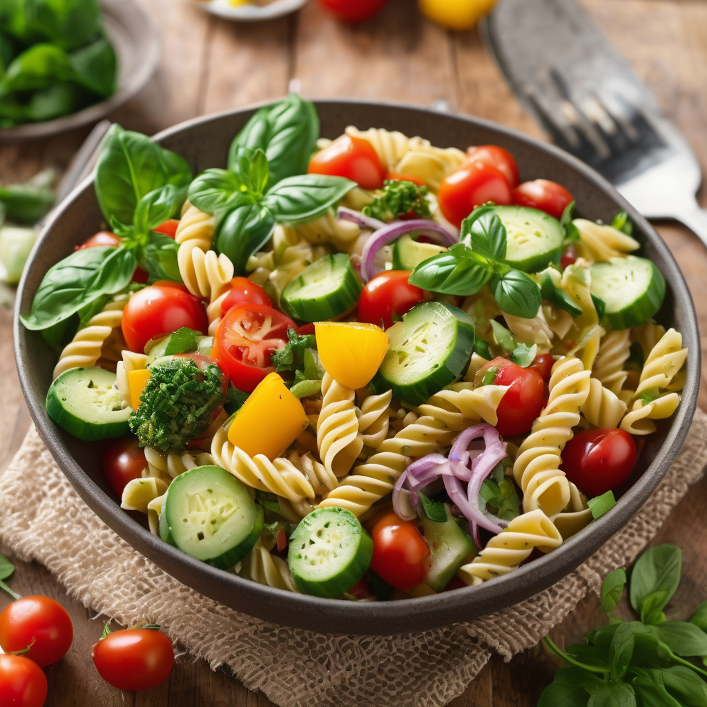Kickstart 2026 with This Easy Plant-Based Pasta Salad