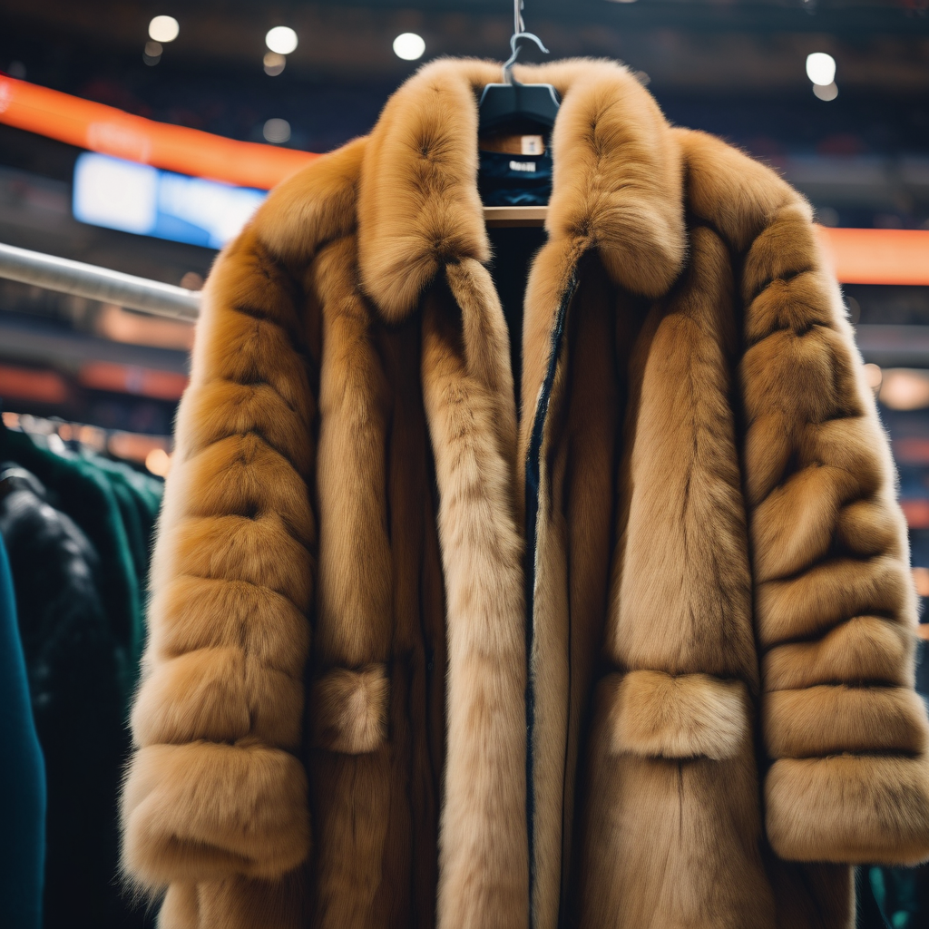 Erin Andrews Defends Bold Fur Coat as Playoffs Loom