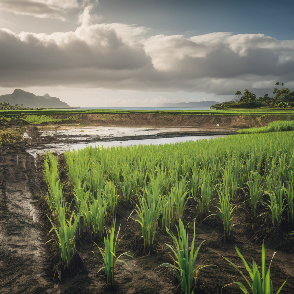 Saltwater Intrusion Threatens Sugarcane in Wailevu as Seas Rise
