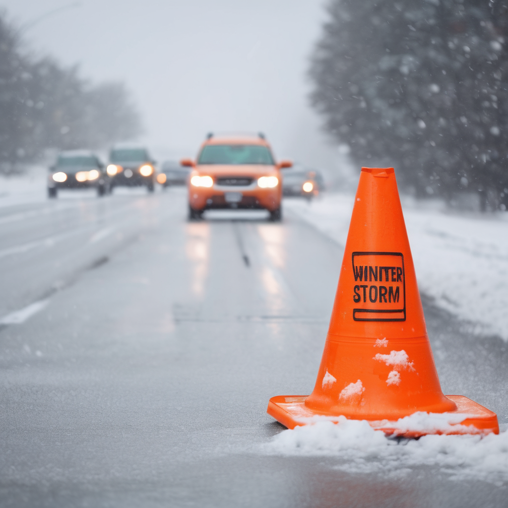 Michigan Winter Storm Triggers 100-Vehicle Pileup on I-196