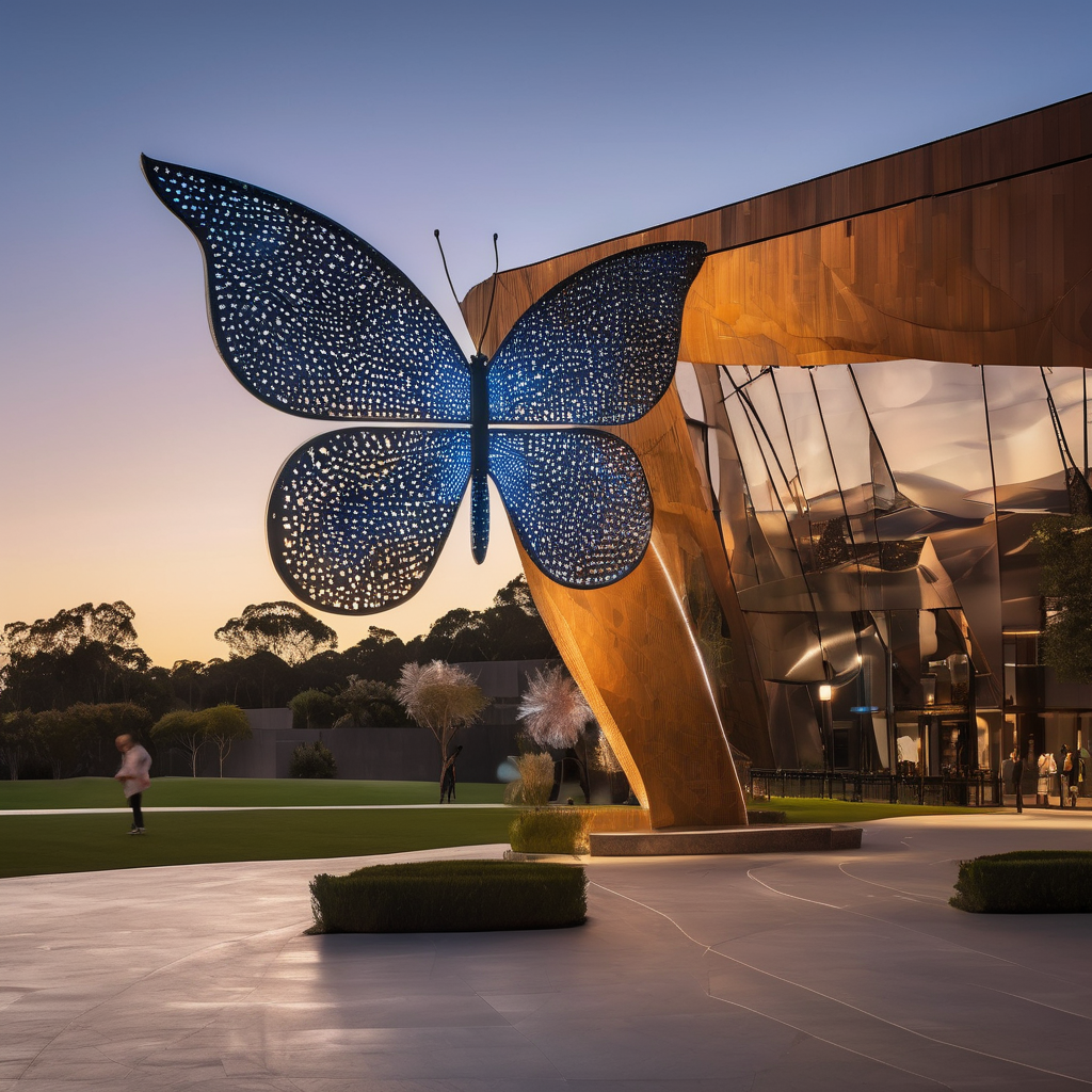 Naomi Osaka Unveils Butterfly-Inspired Entrance at Australian Open