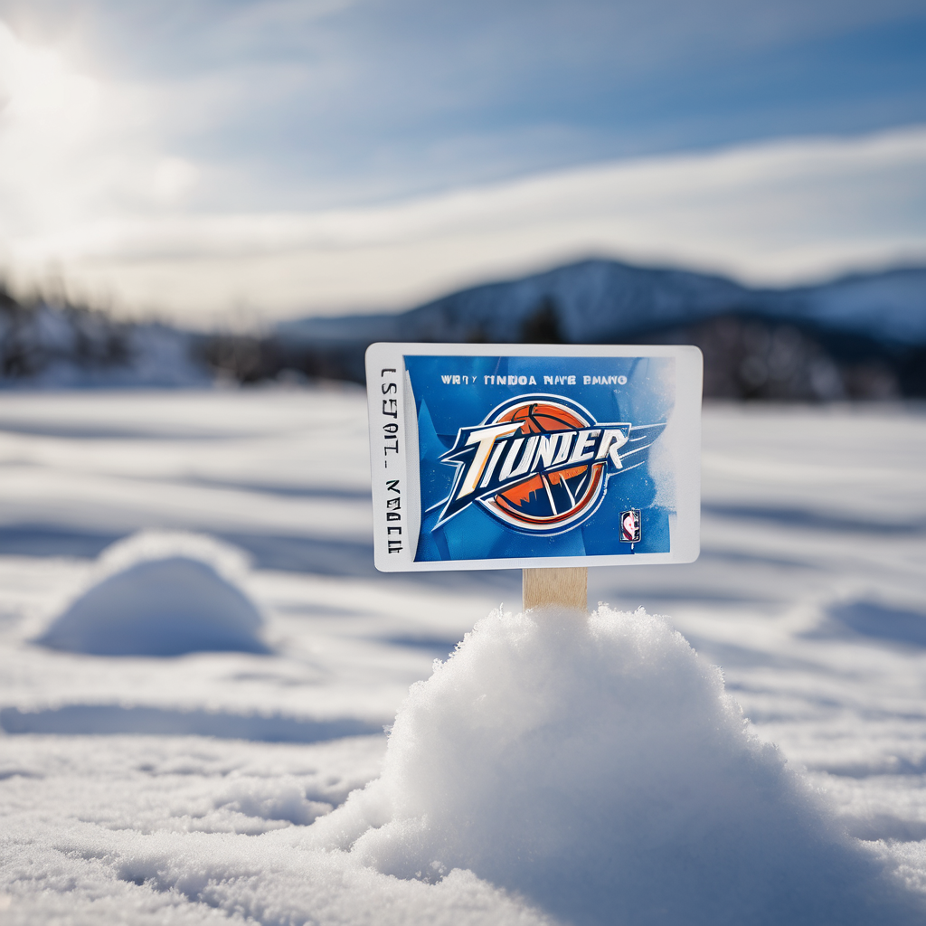 Thunder Fans Grab Discounted Tickets as Winter Snow Looms
