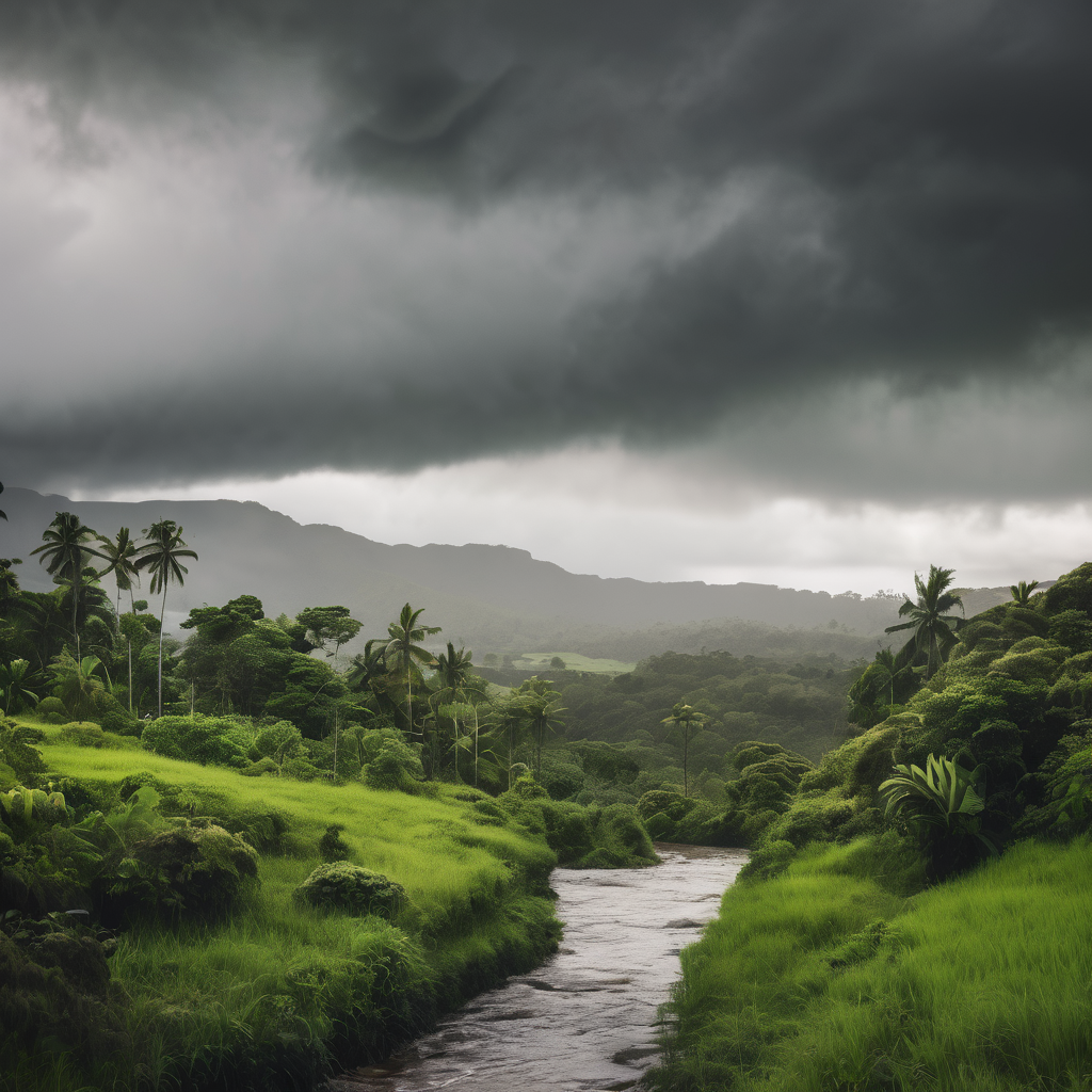 Eastern Fiji Braces for Severe Thunderstorms and Flood Threat