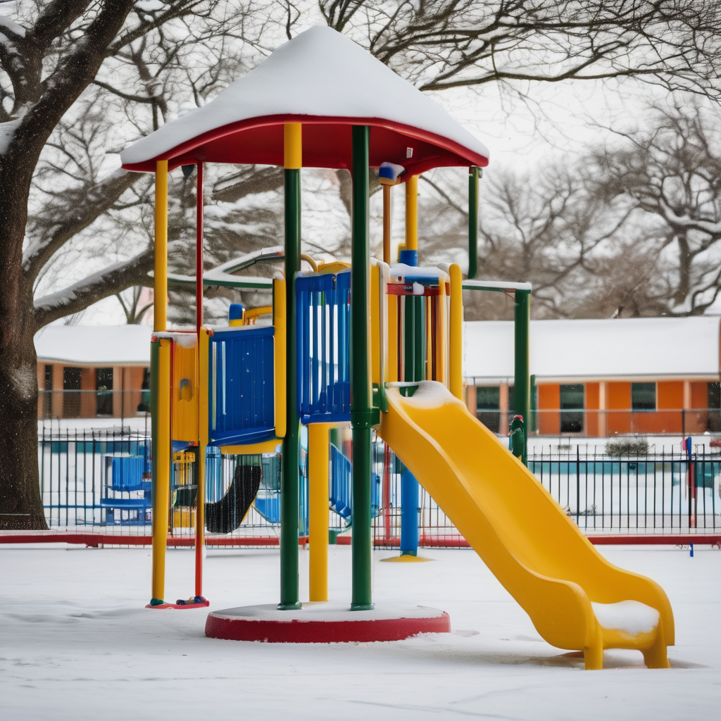 Houston Schools Close as Winter Storm Rolls In