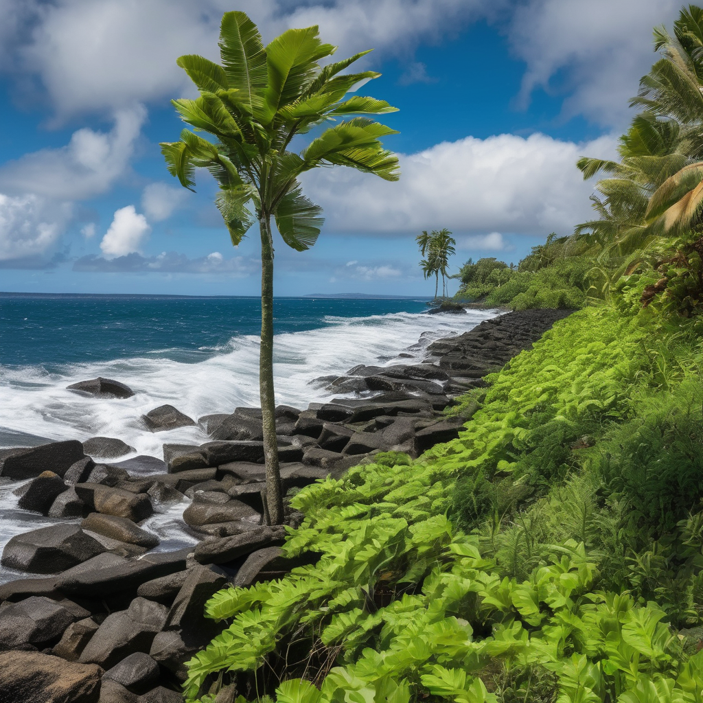 Coastal Shield Protects Fiji Road in Taveuni from Erosion