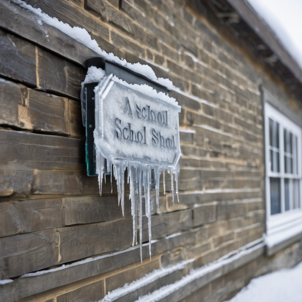 Central Texas Icy Weather Causes School Closures and Delays on Tuesday