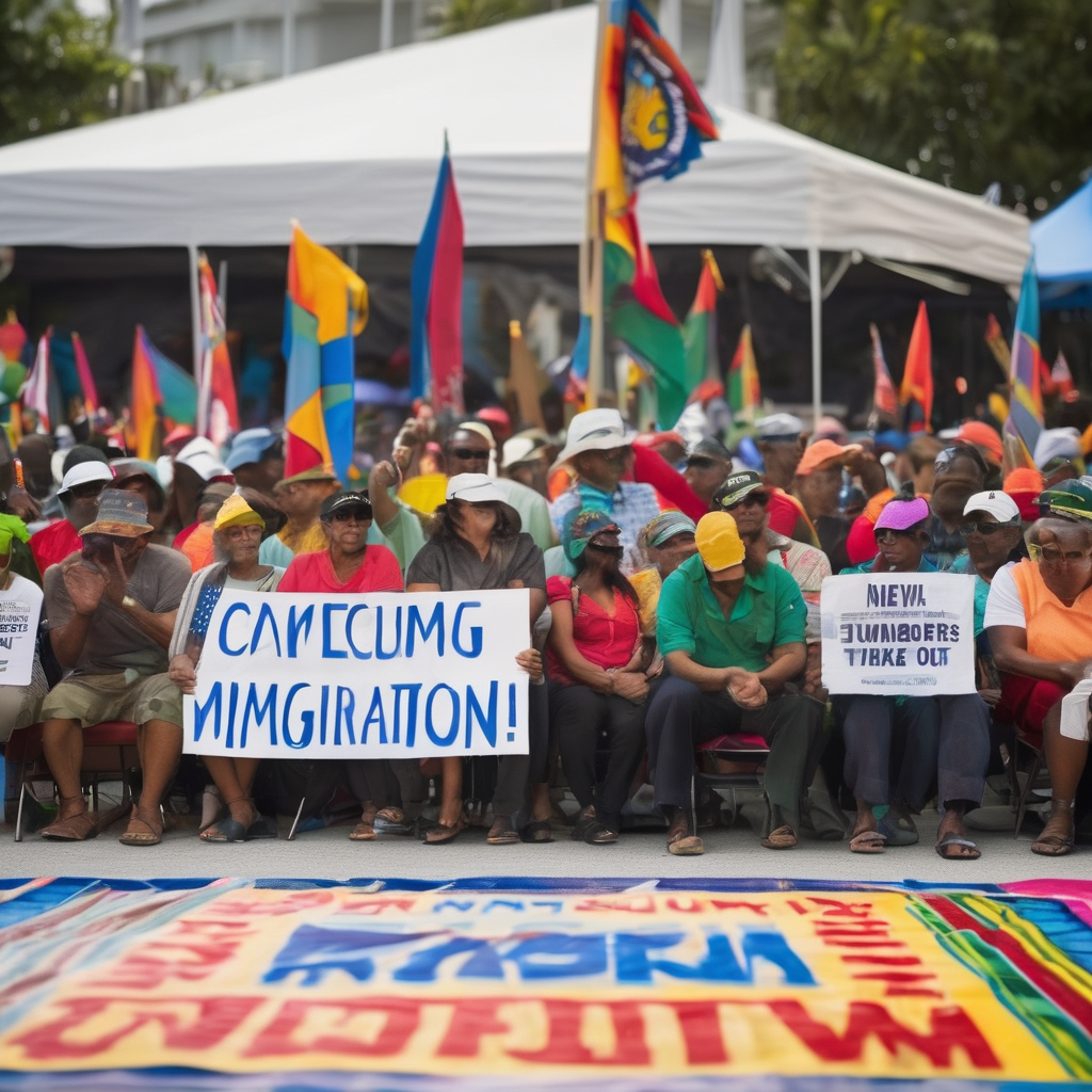 Clive Protests Heat Up as Trump Visit Sparks Immigration Debate